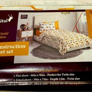Twin Construction sheets